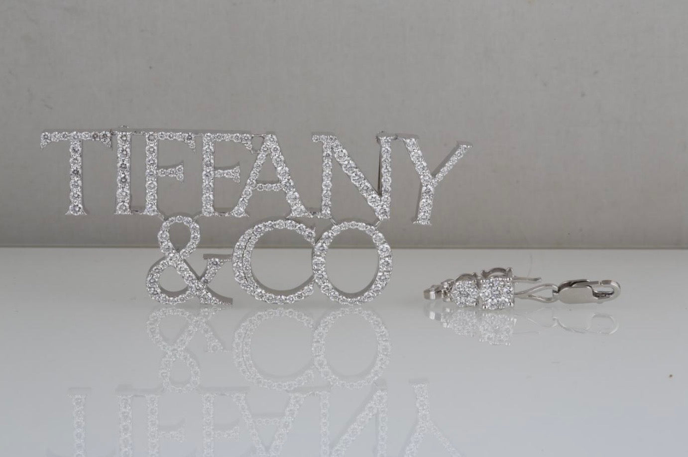 Tiffany & Co Diamond Studded Pendant