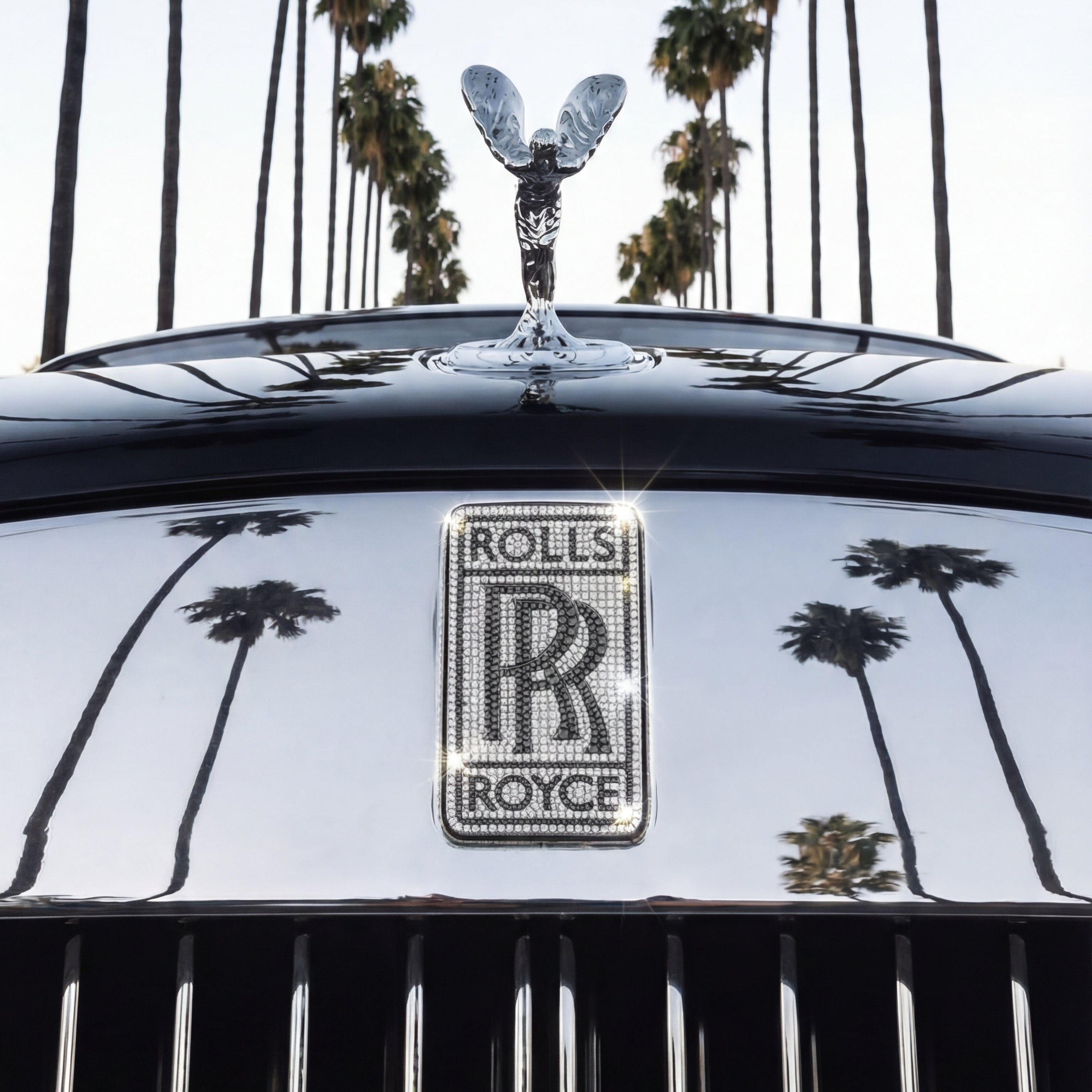 Tavari Rolls Royce Emblem in Diamonds