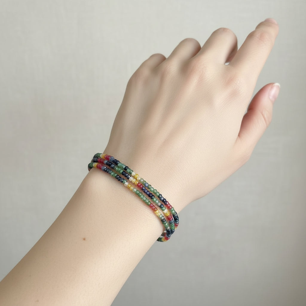 Multi-Color Sapphire Bracelet Tavari