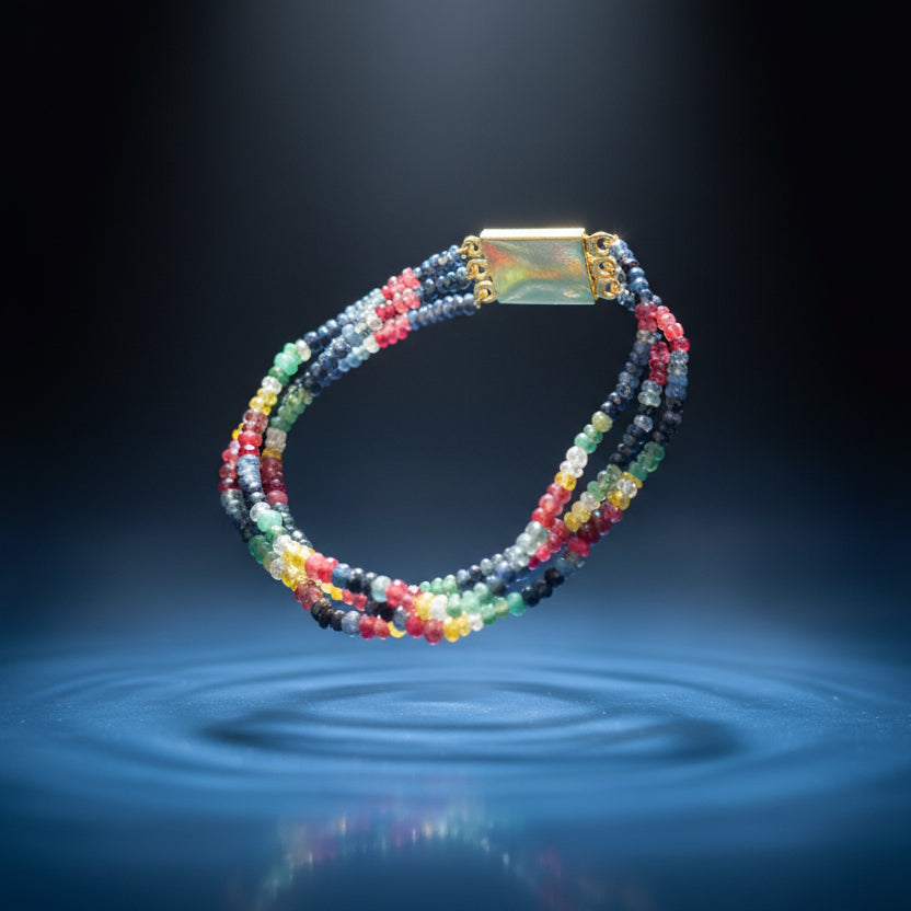 Multi-Color Sapphire Bracelet Tavari