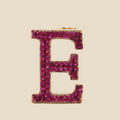 Letter E in Rubies Tavari