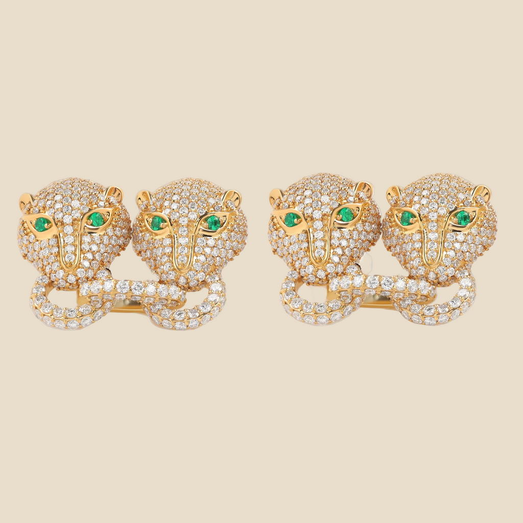 Pair of Two Panthere Tavari