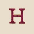 Letter H in Rubies Tavari