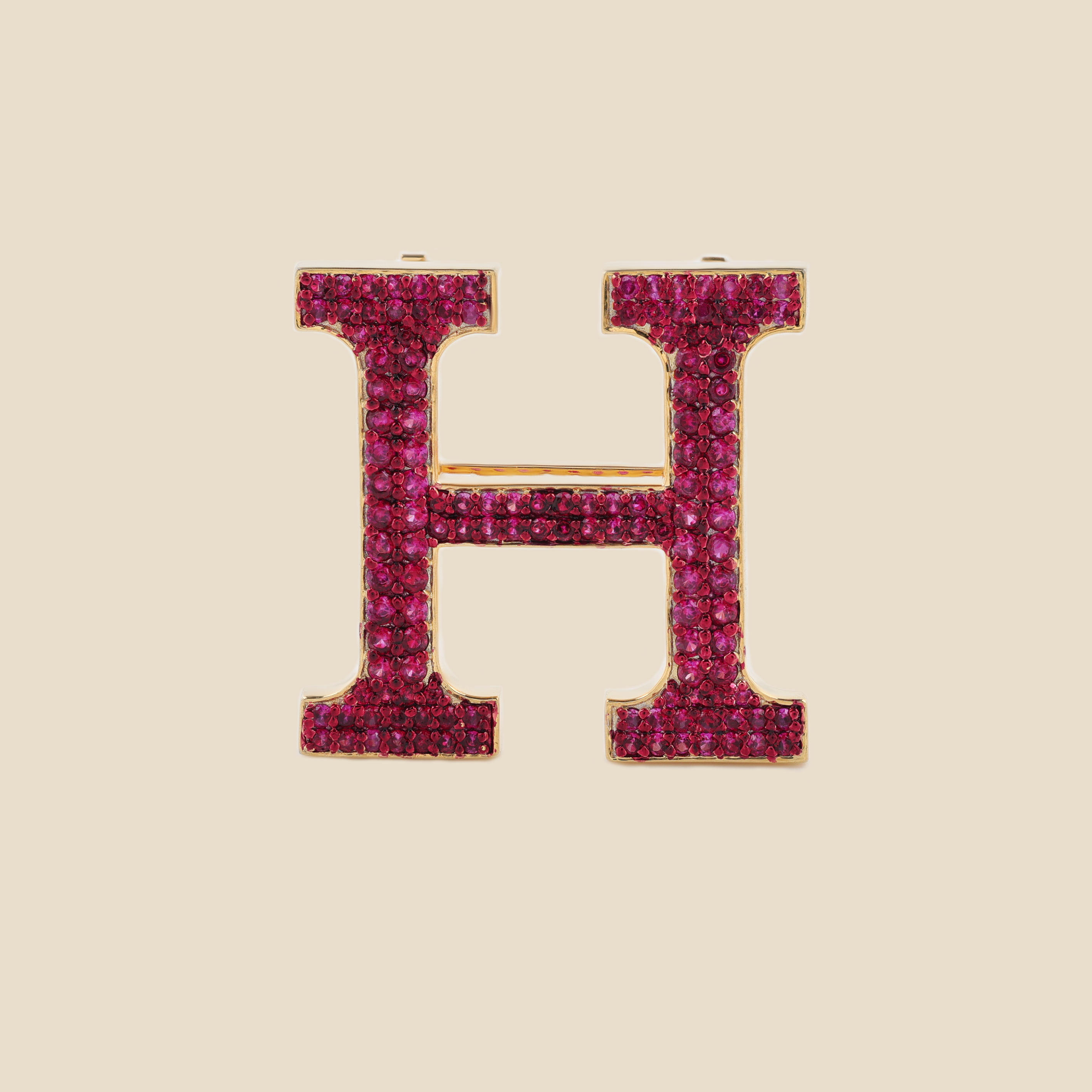 Letter H in Rubies Tavari