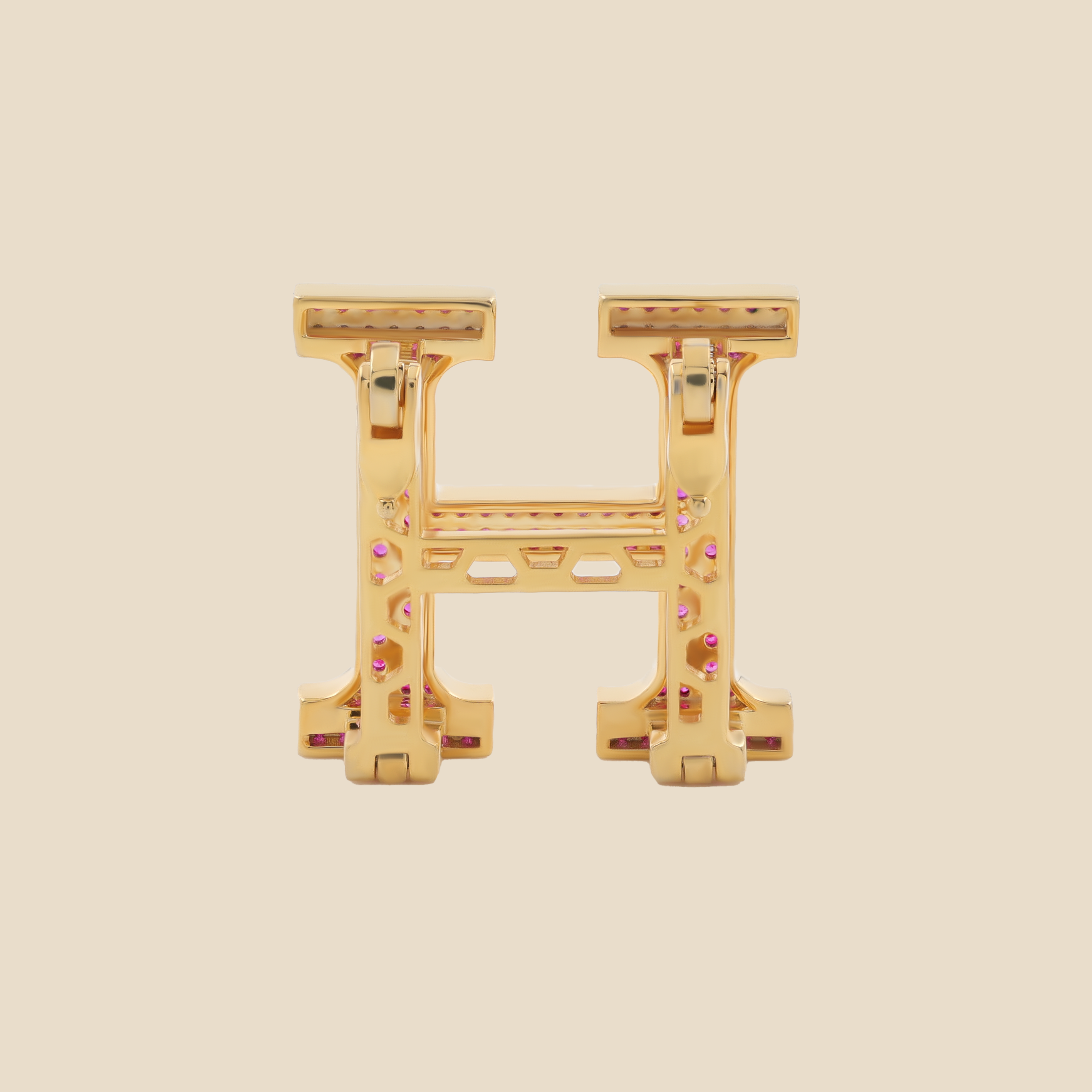 Letter H in Rubies Tavari