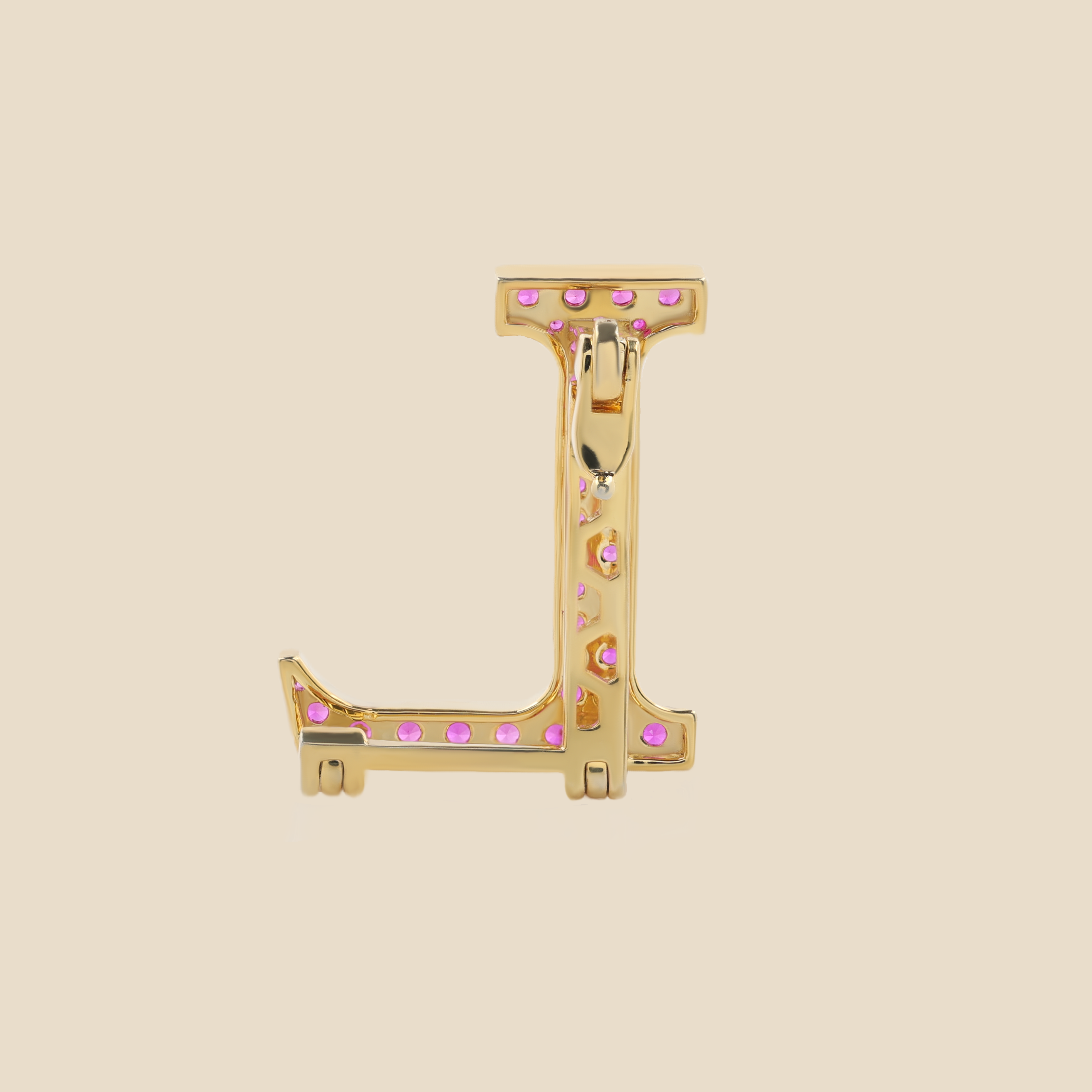Letter L In Rubies Tavari
