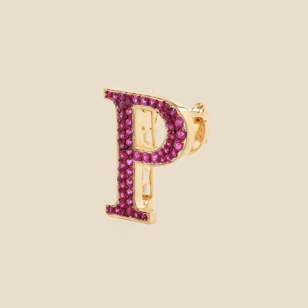 Letter P In Ruby Tavari