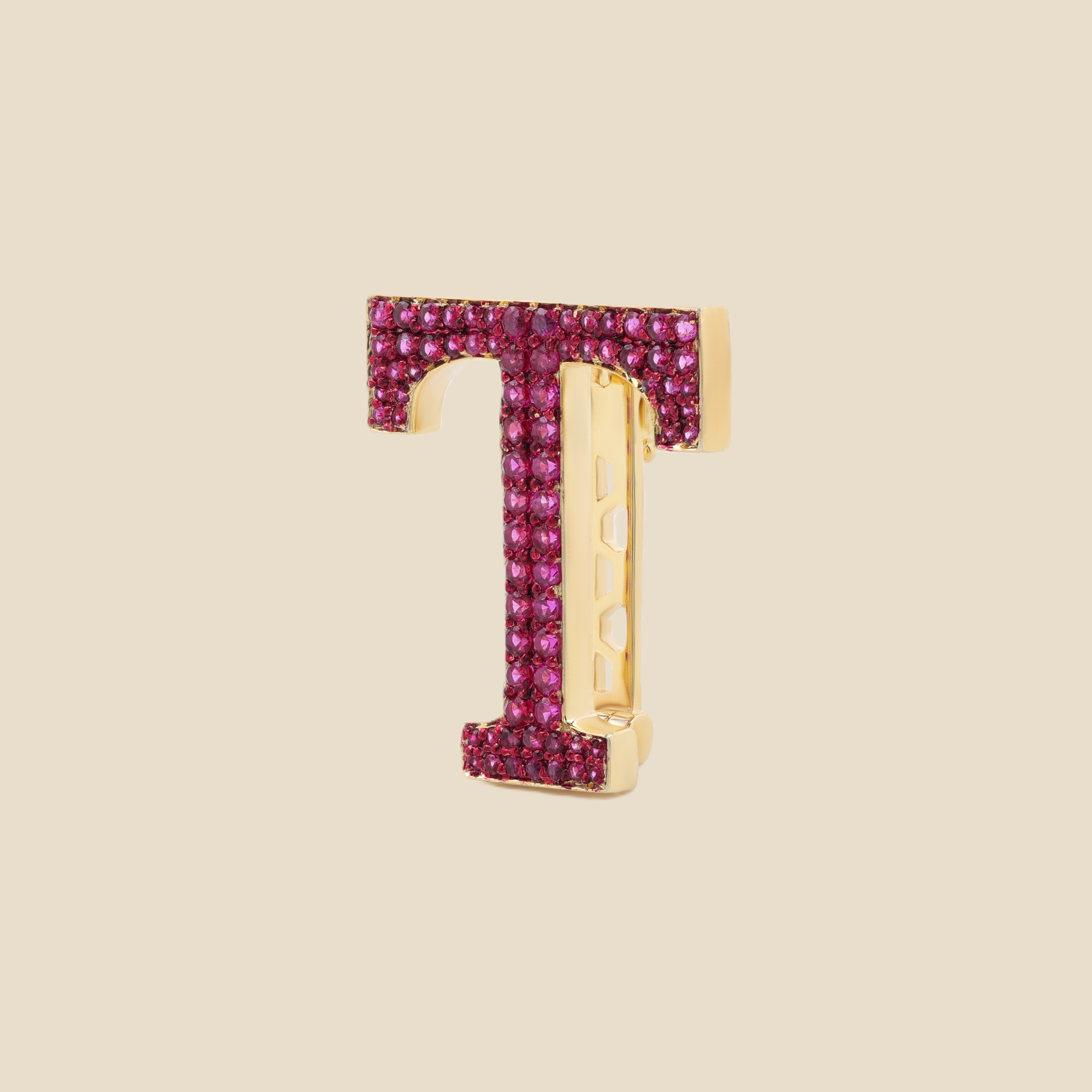 Letter T in Rubies Tavari