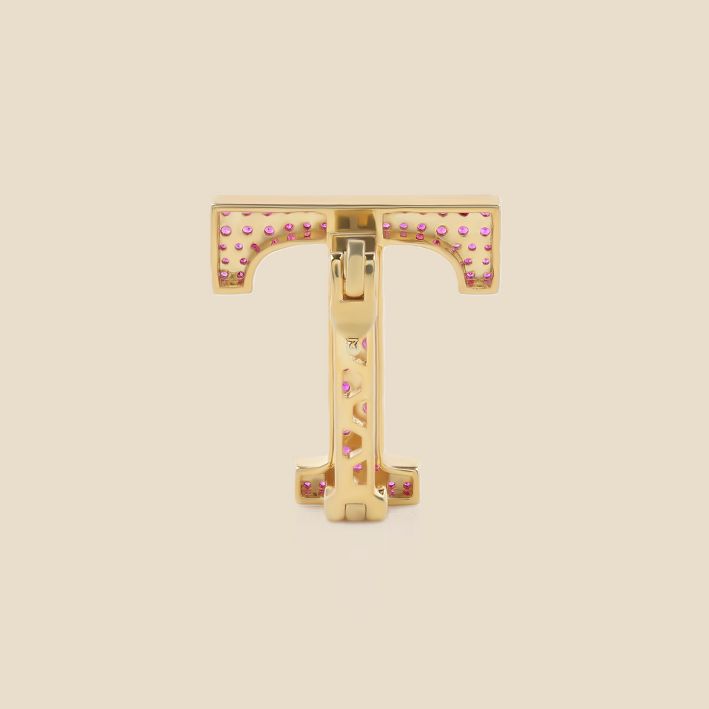 Letter T in Rubies Tavari