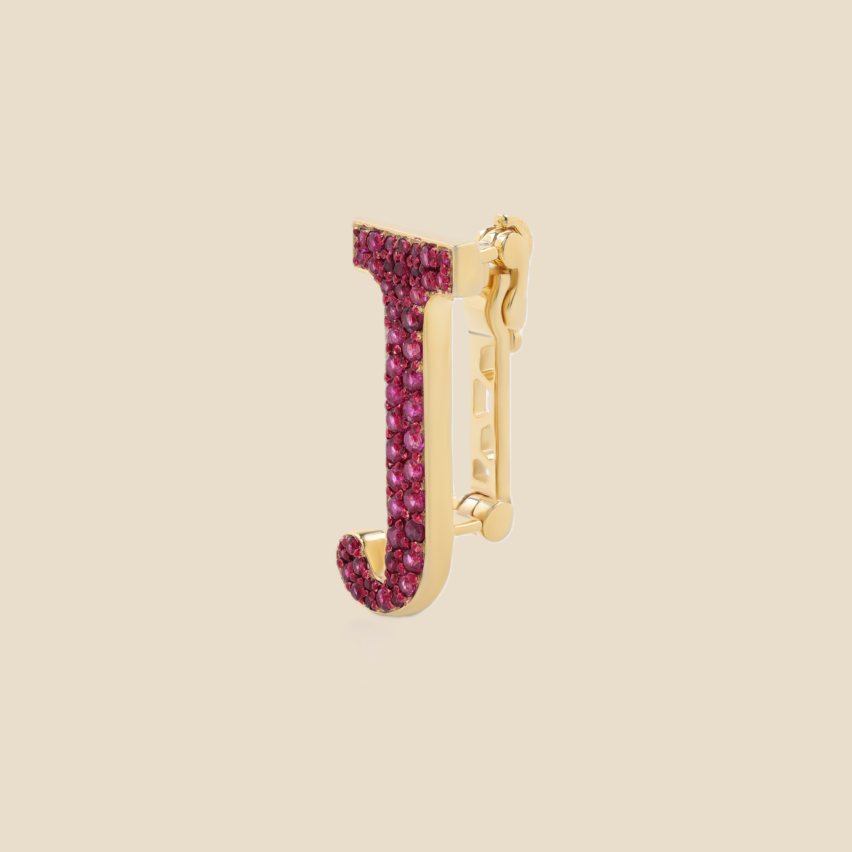 Letter J in Rubies Tavari