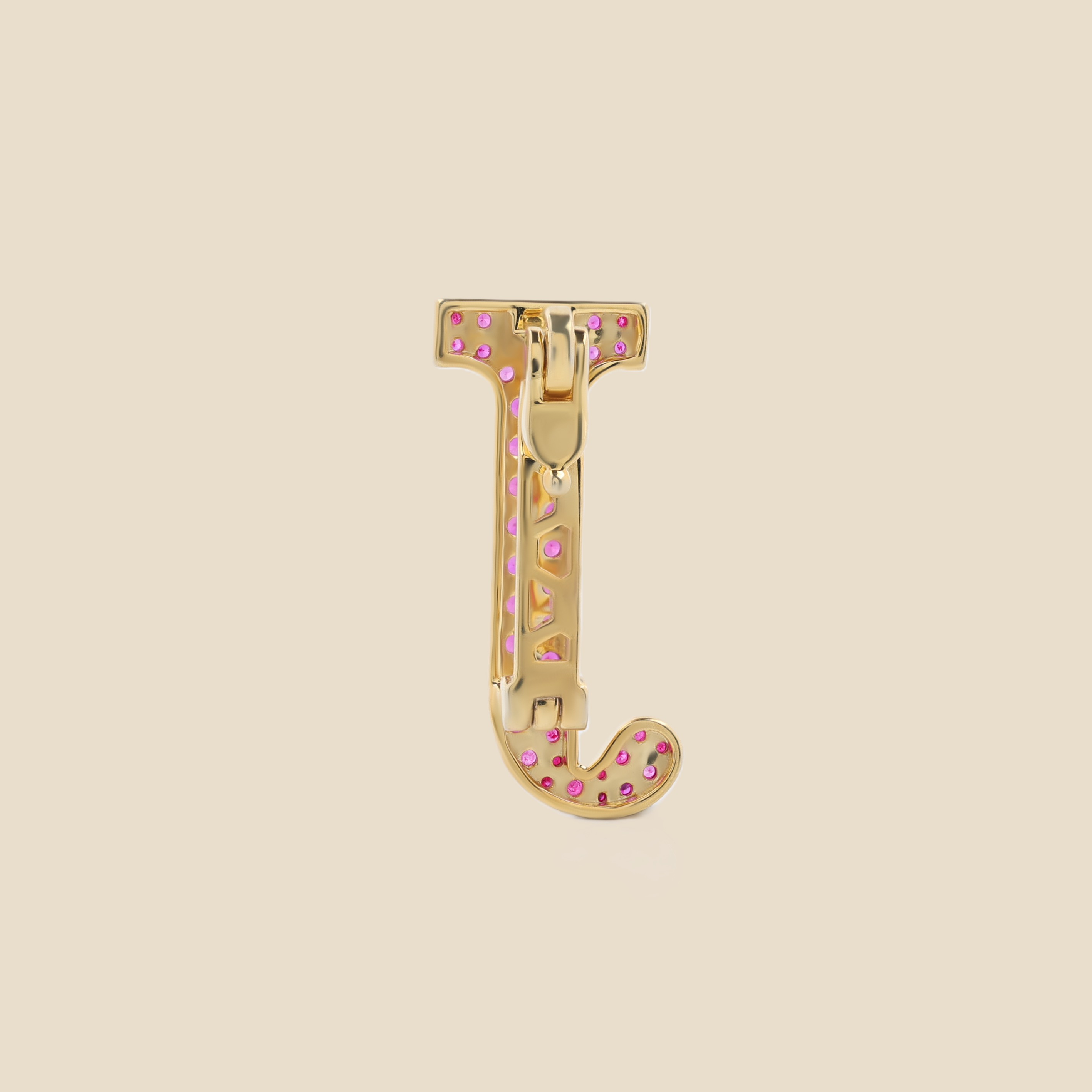 Letter J in Rubies Tavari