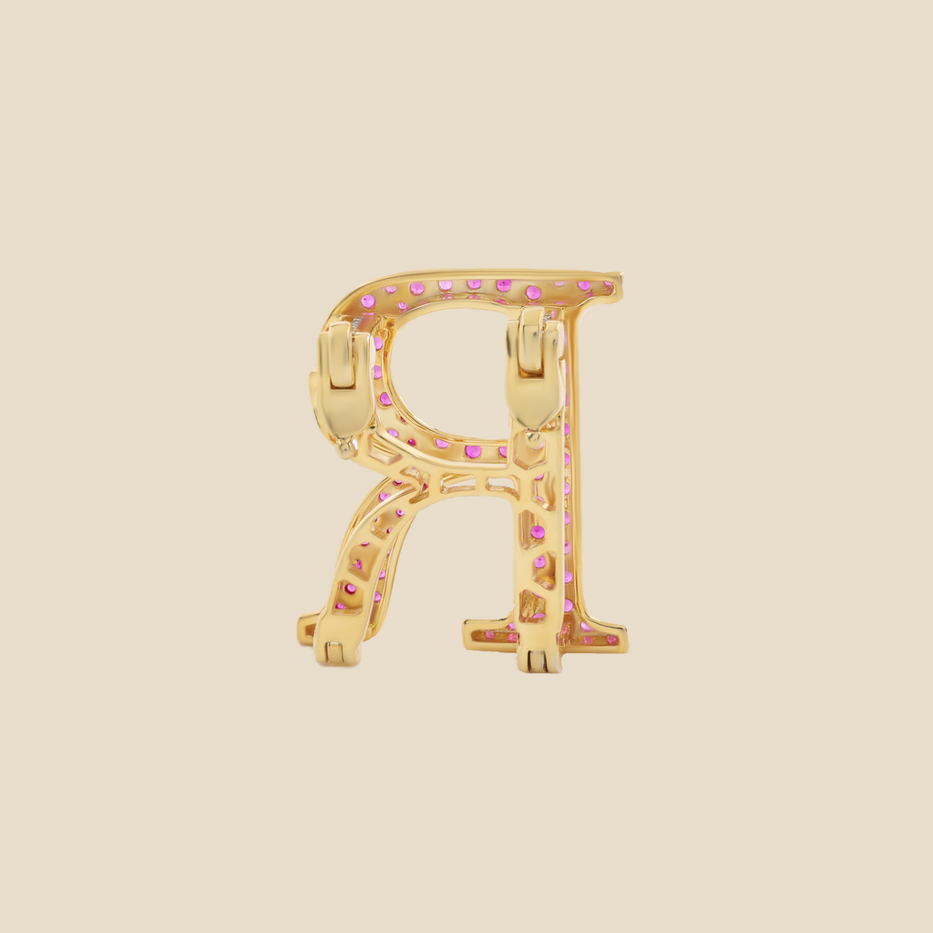 Letter R In Rubies Tavari