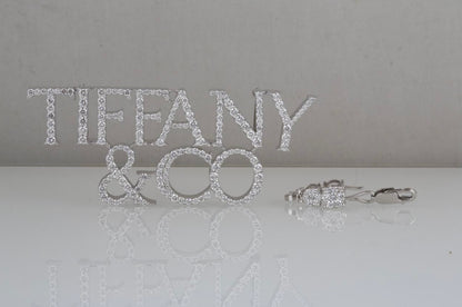 Tiffany & Co Diamond Studded Pendant