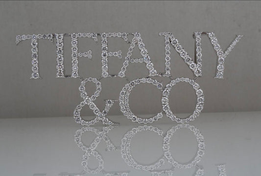 Tiffany & Co Diamond Studded Pendant